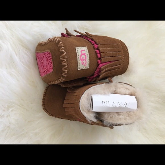 UGG Other - Never Worn Baby fringe uggs size infant 1
